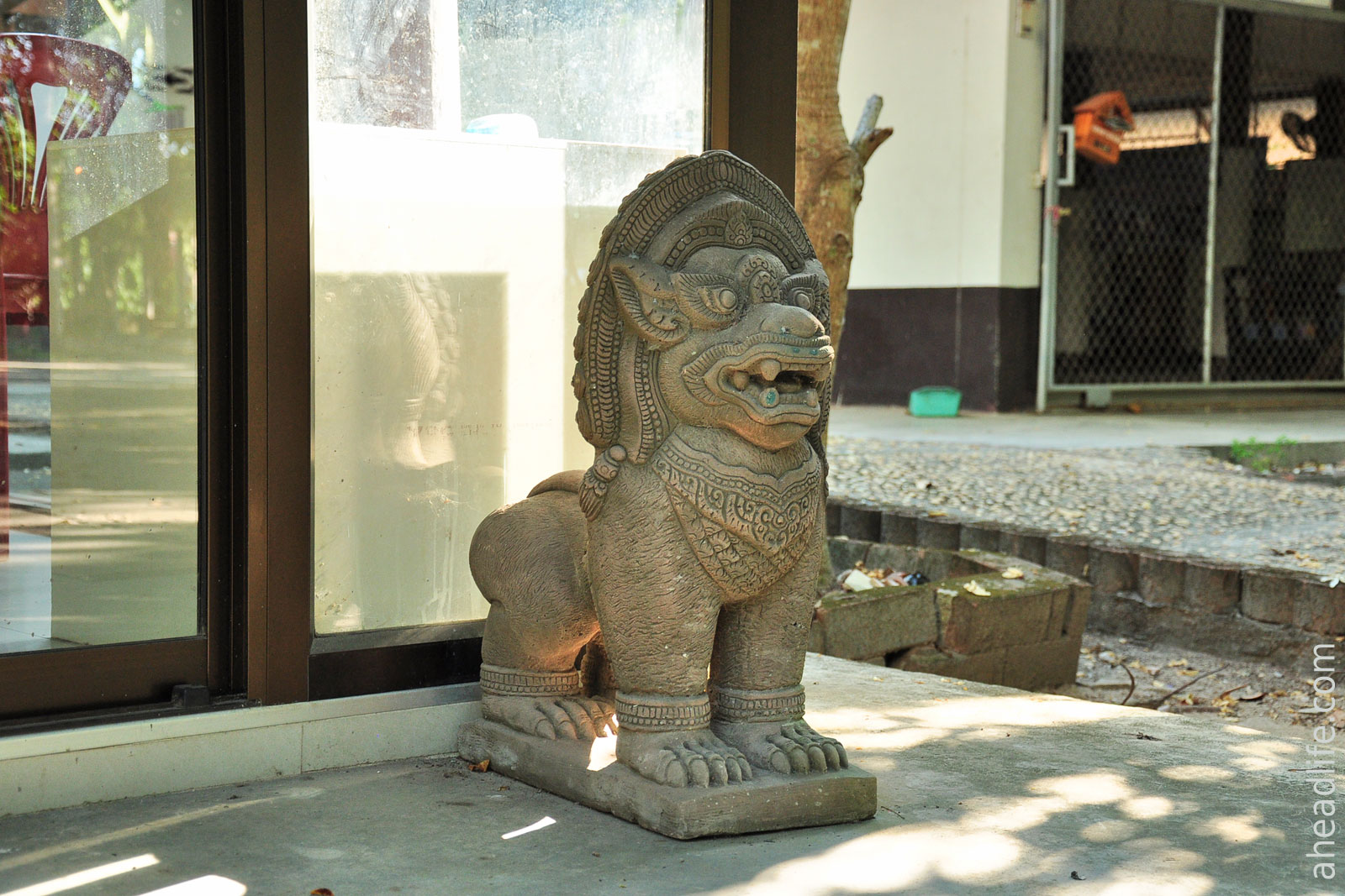 Лев-охранитель (Wat Wiang)