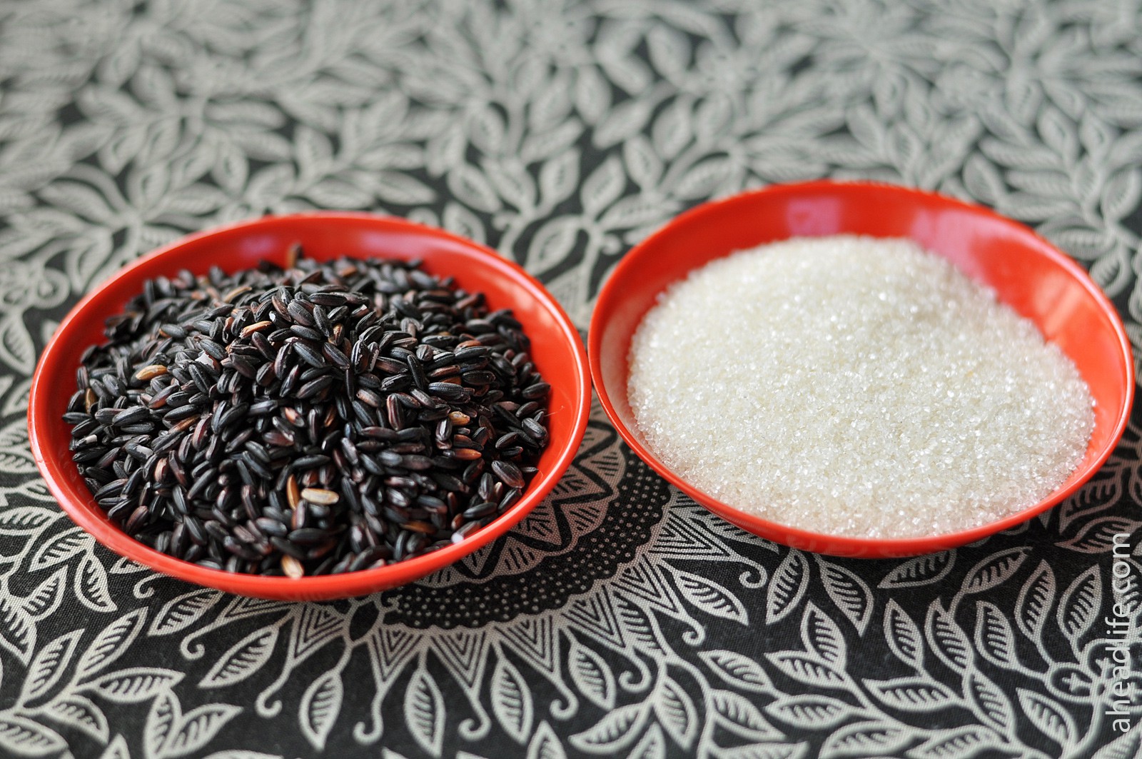 Пудинг из черного риса ингредиенты